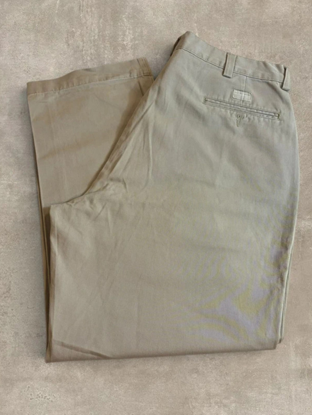 Vintage Polo Ralph Lauren Chino Pants Mens 38x30 Khaki Tan Beige Slacks